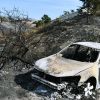 Автомобиль, сгоревши…