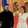 Зерно, дроны и евроинтеграция. Что стоит за встречей Зеленского, Санду и Дана в Кишинёве (REUTERS / Vladislav Culiomza) REUTERS / Vladislav Culiomza