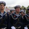 Черноморцы: флот русской славы (Моряки Черноморского флота РФ на параде в честь Дня Победы. Архивное фото) Моряки Черноморского…