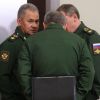 Для настоящего друга и военной базы не жалко (Министр обороны РФ Сергей Шойгу со своими заместителями перед началом совещания Владимира Путина с р…) Министр обороны РФ С…