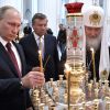Путин поздравил россиян с Рождеством Христовым