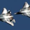 Видеоткрытка Путина: Су-57 махнет крылом Нью-Йорку и Лондону (На фото: российские истребители пятого поколения Су-57 во время воздушного парада на авиационном фес…) На фото: российские …
