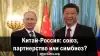 Китай ― Россия: союз, партнерство или симбиоз?
