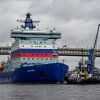 NHK: Россия вводит в строй самый большой в мире атомный ледокол (Ледокол Арктика отправляется на ледовые испытания из порта Санкт-Петербурга. | © РИА Новости, Алексей Даничев) Ледокол Арктика отпр…