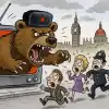 Британцам объяснили, какие города будут стерты с лица земли Россией (Медведь покусает британцев) Медведь покусает британцев
