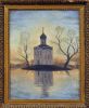 Немного о Боге. (Николай Ефремовцев. Церковь Покрова на Нерли. х.м. 1983г. Выставка в Геологическом музее Вернадского…) Николай Ефремовцев. …